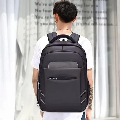 Men's Classic Denggao Backpack Laptop Bag-Black