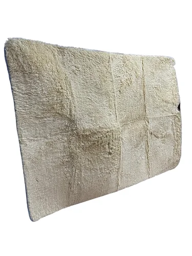 1.5 x2m Medium Fluffy Center Carpets Fluffy Rugs - Cream