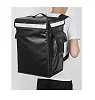 Professional Insulated Food Delivery Backpack - Black