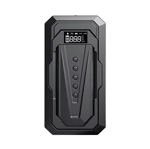 Portable Car Jump Starter Kit And Power Bank - Black