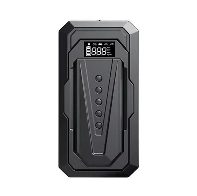 Portable Car Jump Starter Kit And Power Bank - Black