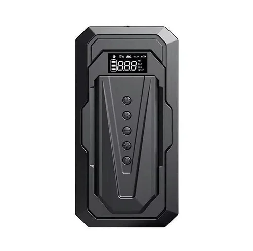 Portable Car Jump Starter Kit And Power Bank - Black