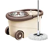 Adjustable Spin Mopper With Bucket Has Wheels-Multi-color