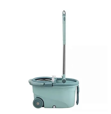 Adjustable Spin Mopper With Bucket Has Wheels-Multi-color