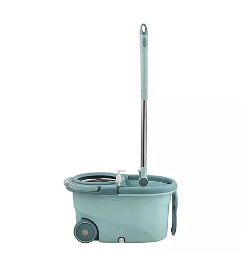 Adjustable Spin Mopper With Bucket Has Wheels-Multi-color