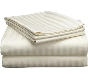 5X6 Egyptian Cotton Bedsheets 4pcs(2 flat sheets and 2 pillow cases) - White