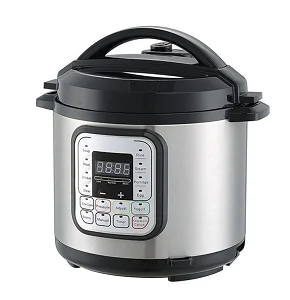 Global Star ELECTRIC PRESSURE COOKER GS-606 (6L) - Silver