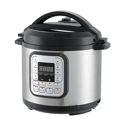 Global Star ELECTRIC PRESSURE COOKER GS-606 (6L) - Silver