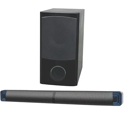 Global Star GS-002 2.1CH Sound Bar Speaker System - Bluetooth, FM Radio