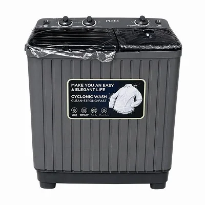 6kg Twin Tub Washing Machine Wash &amp; Spin  - Grey