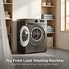 Midea 7kg Front Loading Washing Machine- Grey