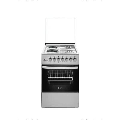 SPJ 50 X 50cm 2 Gas Burner + 2 Electric Plate Premium Cooker With Electric Oven