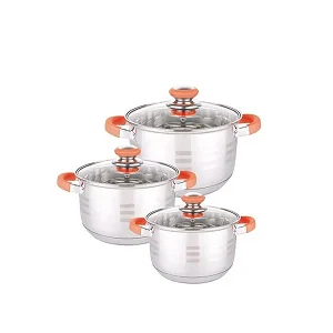 Kaisa Villa 6 Pieces Cookware Set Serving Dishes With Lids - Multicolor