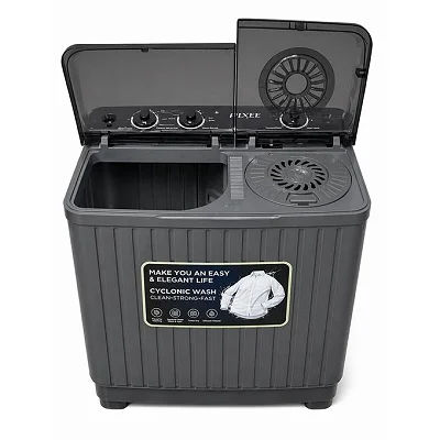 Pixel 6kg Twin Tub Washing Machine - Grey (1YR WRNTY)