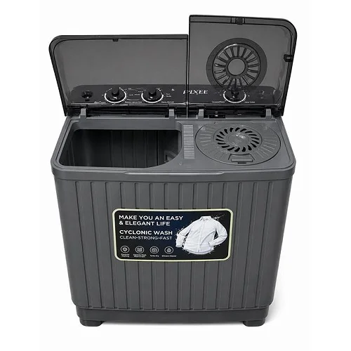 Pixel 6kg Twin Tub Washing Machine - Grey (1YR WRNTY)