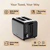 Midea 2 Slice Stainless Steel Toaster- Silver