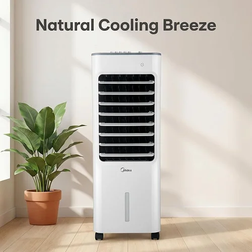 Midea Multi Function Air Cooler With LED Display 7L 60W- White