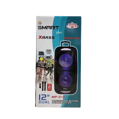 Smartplus 12 Inch High power Rechargeable Multimedia speaker 18000 Watts - (1YRS WRNTY)