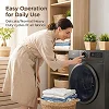 Midea 7kg Front Loading Washing Machine- MF110W70T black