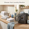 Midea 7kg Front Loading Washing Machine- MF110W70T black