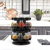 Spice Rotatable Spice Rack with 16 spice jars