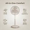 Midea 16 Inch Floor Stand Fan FS40-19M-White