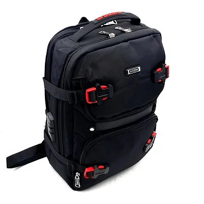 Men's Backpack Oxford Cloth Laptop Backpack Bag-Black