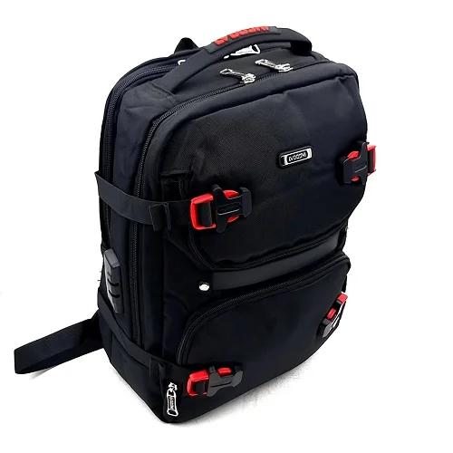 Men's Backpack Oxford Cloth Laptop Backpack Bag-Black
