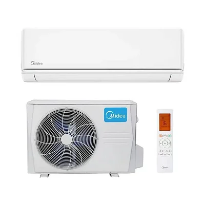 Midea 12,000 BTU Mini Split Inverter Air Conditioner/Heating System - White