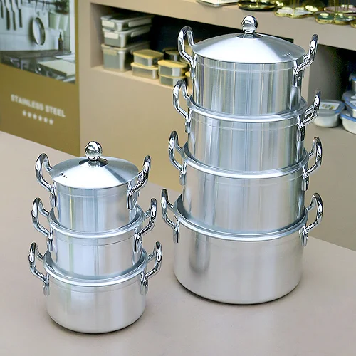 Aluminum Cookware Set 7PCS Cooking Pot Set