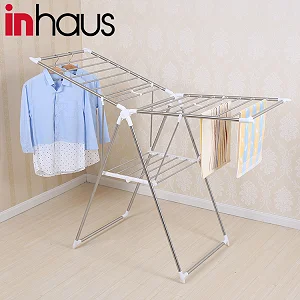 Metallic Clothes Drying Rack-Multicolor