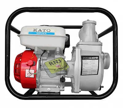 KMC Gasoline Water Pump 3-inch (80mm)  - White / Red