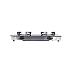 Stainless Steel Two Burner Gas Stove, Low Gas Consumption
