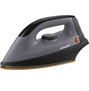 Sonashi Heavy Duty Iron with Golden Ceramic Coated Soleplate