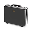 Medium Size Briefcase Aluminum Frame Anti-Theft Business Briefcase - Black