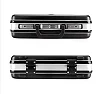 Medium Size Briefcase Aluminum Frame Anti-Theft Business Briefcase - Black
