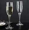 6 Pcs Set Of Champagne Glasses For Taking Wine Champagne-Transparent