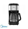 Midea 1.5L 12-Cup, Touchscreen, Drip Coffee Maker - Black