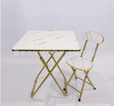 Foldable Reading/Laptop Table &amp; Chair For Home And Office