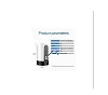 Automatic USB Charging Electric Water Pump Dispenser - White, Black