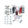 Foldable 3 Layer Cloth Dryer Rack-multi
