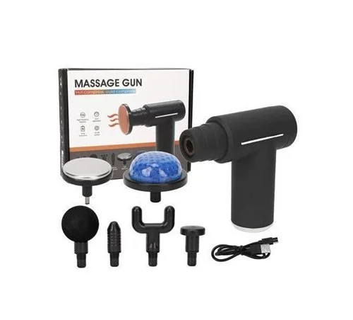 Professional 6 Gear Massager Gun - Black