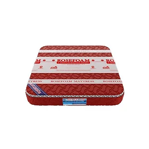 Rosefoam 6*6 8Inch Orthopedic Mattress 74x72x8 - Maroons