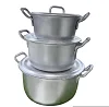 Heavy Cooking Saucepan Set-3pc With Cover.