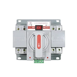 63A Automatic Transfer Switch ATS – 2P Dual Power Mains & Generator Changeover