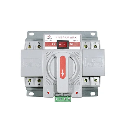 63A Automatic Transfer Switch ATS – 2P Dual Power Mains &amp; Generator Changeover