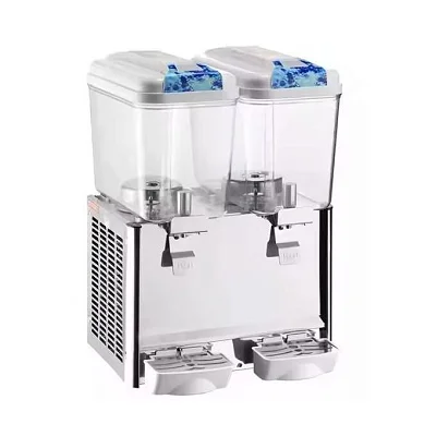 ADH 18L 2 Tap Cold Drink &amp; Juice Dispenser -White