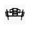 Double Arm TV Wall Mount 32–70 Inches – Black