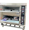 Double Deck Commercial Electric Bakery Oven – 2 Tray -Silver