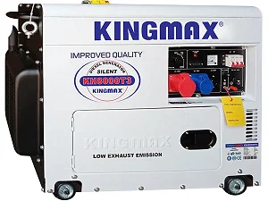 King Max 7KVA Silent Diesel Generator – 6.6KW Rated, 7KW Maximum Output